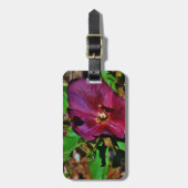 ブルガンディピンクレンテンバラ ラゲッジタグ (正面縦)