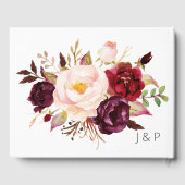 ブルガンディマルサラと赤面フローラ ゲストブック (裏面)