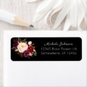 ブルガンディマルサラフローラ差出人住所2ブラック ラベル (インサイチュ)