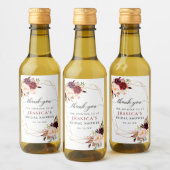 ブルガンディマルサラミニワインボトルラベル ワインラベル (ボトル)