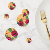 ブルガンディリースアートデザイン コンフェッティ (グループ)