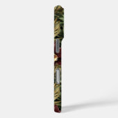 ブルガンディレッドオーキッドフローラトロピカルバラ金ゴールドグラム Case-Mate iPhoneケース (裏面 / 右)