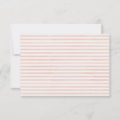 ブルガンディレッドネイビーフローラ幾何学披露宴 招待状 (裏面)