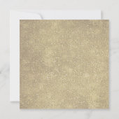 ブルガンディレッドネイビー素朴フローラボホブライダルシャワー 招待状 (裏面)