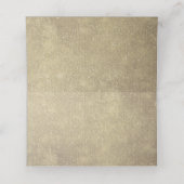 ブルガンディレッドネイビー素朴フローラボホ座席表 プレイスカード (内部開封)