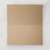 ブルガンディレッドネイビー素朴フローラ木製座席表 プレイスカード (内部開封)