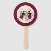 ブルガンディレッドローゼズキンセアニェライベント順 ハンドファン (正面)