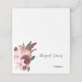 ブルガンディワインサングラフォレストグリーン座席表 プレイスカード (外部開封)