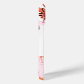 ブルガンディワインサングリアフォレストグリーンフローラデザイン Case-Mate iPhoneケース (裏面 / 右)