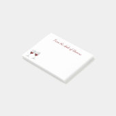 ブルガンディワインシャンパングラスワイナリー ポストイット (アングル)