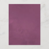 ブルガンディワインボホフローラ結婚ズゲスト詳細 エンクロージャーカード (裏面)