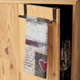 ブルガンディヴァレンティーズデザイン3 キッチンタオル