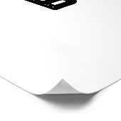 ブルガー冷凍おもしろいバーガープン ポスター (角)