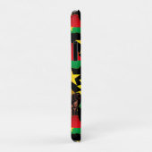 ブルキナファソの地図、国旗と革命拳 Case-Mate iPhoneケース (裏面/右)