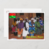 ブルキナファソ – ボボのベンダー – ポストカード (正面/裏面)