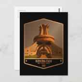 ブルキナファソ ポストカード (正面/裏面)