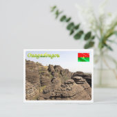 ブルキナファソ – Ouagadougou – ファブドゥグーのピーク –  ポストカード (スタンド正面)