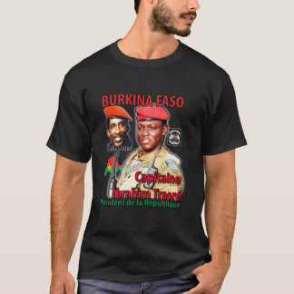 ブルキナファソ – Thomas Sankara - Ibrahim Traore Pul Tシャツ