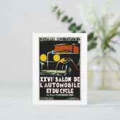 ブルクセルシンカンテネールATVIサロンドL'オートス ポストカード (スタンド正面)