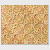 ブルクセルピーチ ラッピングペーパー (フラット)