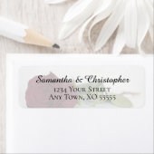 ブルグエレガントンディバラ結婚差出人住所 ラベル (インサイチュ)