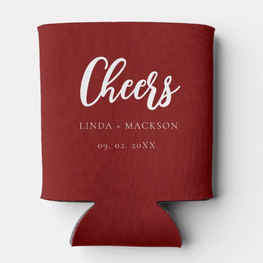 ブルグエレガントンディ応援ブライダルシャワー結婚ズ 缶クーラー (裏面)