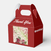 ブルグエレガントン素朴ディバラ結婚フローラ フェイバーボックス (裏面サイド)