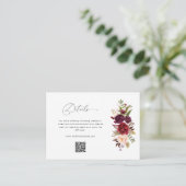 ブルグモダンンディと赤面フローラ結婚の詳細 エンクロージャーカード (スタンド正面)