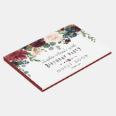 ブルグユニークンディ海軍ブルーフローラ結婚ズ ゲストブック (コーナー)