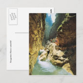 ブルグラベンクラムの滝 ポストカード (正面/裏面)