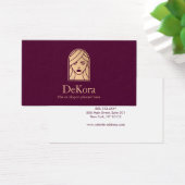 ブルグンディエレガントバラ金ゴールド顔 (デスク)