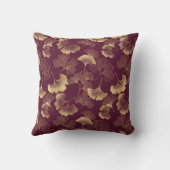 ブルグンディエレガント金ゴールド銀離れ子 クッション (裏面)