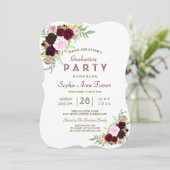 ブルグンディ王室のマルサラフローラ卒業パーティー 招待状 (スタンド正面)