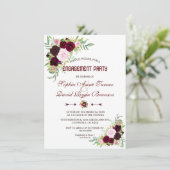 ブルグンディ王室のマルサラフローラ婚約パーティ 招待状 (スタンド正面)