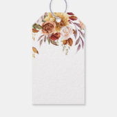 ブルグ素朴ンディテラコッタフローラ結婚ズ ギフトタグ (裏面)