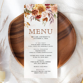 ブルグ素朴ンディテラコッタフローラ結婚ズ メニュー