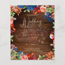 ブルグ素朴ンディブルーフローラ結婚ズ