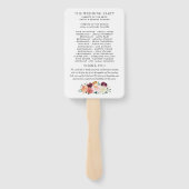 ブルグ素朴ンディ赤面秋結婚フローラ式 ハンドファン (裏面)