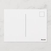 ブルグ素朴ンディ赤面結婚フローラの救日付 ポストカード (裏面)