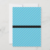 ブルゲーマーパーソナライズされたピザパーティー誕生日 招待状 (裏面)