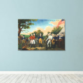 ブルゴインの降伏 キャンバスプリント (インサイチュ (ウッドフロア))