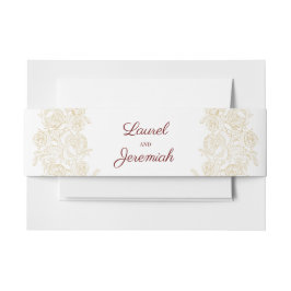 ブルゴエレガントンディ&ゴールデンバラ 招待状ベリーバンド