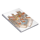 ブルゴスのカテドラル。 スペイン ノートブック (右側)