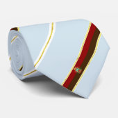 ブルゴスのストライプな旗 ネクタイ (ロール)