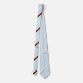 ブルゴスのストライプな旗 ネクタイ (裏面)