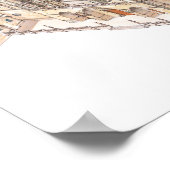 ブルゴス大聖堂。スペイン ポスター (角)