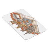 ブルゴス大聖堂。スペイン マグネット (右側)