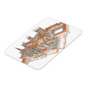 ブルゴス大聖堂。スペイン マグネット (左側)