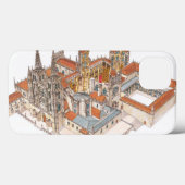 ブルゴス大聖堂。スペイン Case-Mate iPhoneケース (裏面 (横))