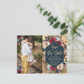 ブルゴモダンンディ海軍のフローラ写真保存日 案内ポストカード (スタンド正面)